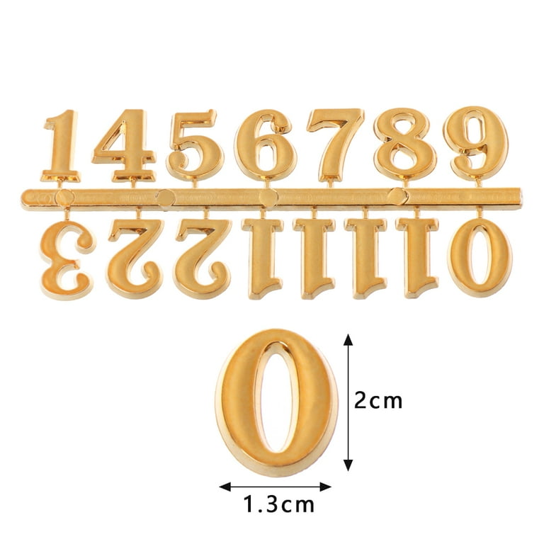 Roman Numerals/arabic Numerals Clock Molds Clock Parts - Temu