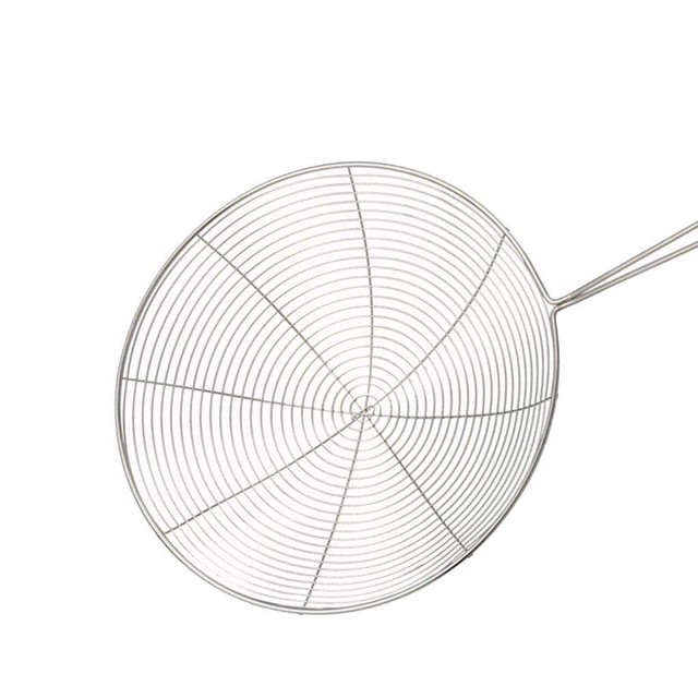 Solid Spider Strainer Skimmer Ladle Stainless Steel Kitchen strainer Spider strainer skimmer Utensil Tool French Fries Fish Frying Utensil