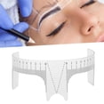 thumbnail image 3 of Règle à Sourcils, Autocollant Adhésif pour Sourcils, Design en Forme de Sourcils Microblading (Règle pour le Dos), 3 of 5