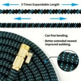 thumbnail image 7 of 50FT Expandable Water Hose – Flexible Lightweight No-Kink Garden Hose for Outdoor Watering, Car Wash, Lawn & Yard with Leakproof Brass Fittings, Durable Expanding Water Hoses, 7 of 7