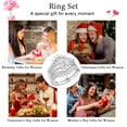 thumbnail image 6 of APSVO S925 Sterling Silver Plated Wedding Rings for Women CZ Eternity Promise Band Engagement Rings Set Birthday Mothers Day Jewelry Gifts Her Mom Wife Girlfriend Adults Ideas, 6 of 6
