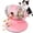 Pink#002, variant on Cat Treat Dispenser Toy | Adjustable Feeding Control | Rotating Puzzle Feeder | Interactive Cat Feeder | Rolling Slow Feeder | Engaging Design | for Slow Feeding | Mental Stimulation and Indoor Play