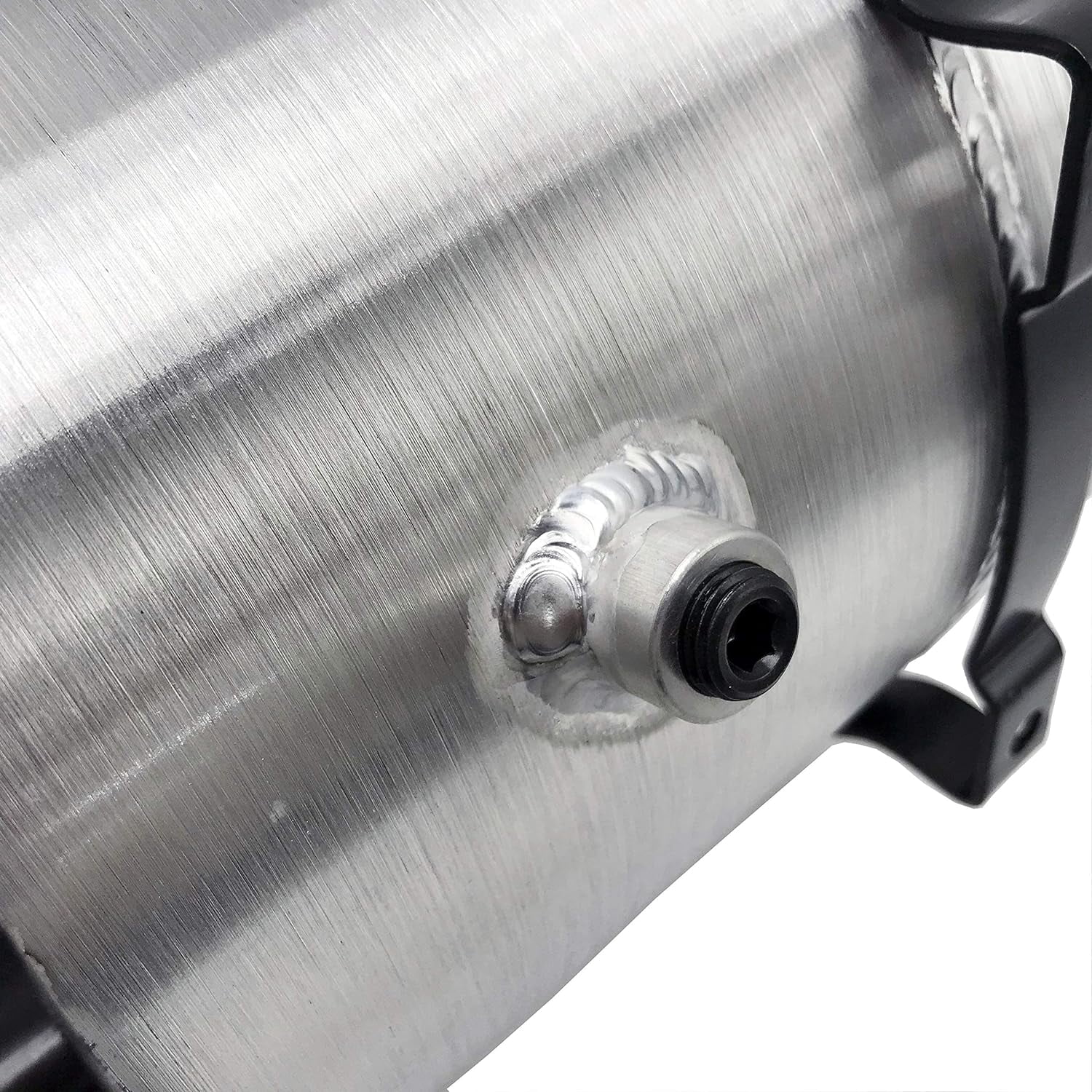 JSD With Internal Baffle 2.5 Gallons 12 x 8 Center Fill Spun Fuel Tank / Gas Tank 1/4 NPT For Go Cart