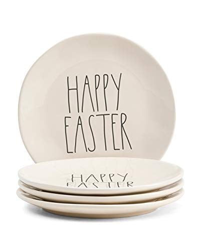 ceramic easter dinner plates