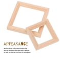 thumbnail image 4 of Monyance mini photo frame 10pcs Mini Wooden Picture Frame for Home Wall Art(1.77X1.77X0.59Inches), 4 of 10