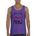 thumbnail image 1 of Artix - Men's Tank Top for Men - Meow Cute Cat Kitty, 1 of 5
