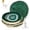 Green With Gold Edge-4pk, variant on Brown Agate Set of 4,Gem Stone Coasters With Gold Rim, Coasters Slice With Rubber Bumpers For Home Decoration, For Coffee Table