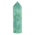 thumbnail image 2 of Cristal de cuarzo, cristal de cuarzo, piedra lunar verde natural, fluorita verde, cristal hexagonal compacto y ligero, 2 of 8