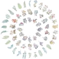 thumbnail image 1 of 240PCS Nature Stickers Tropical Plants Style Note Stickers Easy Self-Adhesive Sticker Set Transparent Decorative Sticker for DIY Craft Card Album Calendars Decoration, 1 of 7