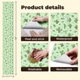 thumbnail image 5 of Peel and Stick Wallpaper Cactus Cute Desert Plants Pastel Green Boho Western Wall Mural 17.7in x 9.8ft Self Adhesive Removable Wall Paper Renter Friendly Wallpaper for Nursery Bedroom Cabinets, 5 of 8