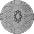 thumbnail image 1 of Ahgly Company Indoor Round Abstract Gray Modern Area Rugs, 8' Round, 1 of 4