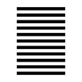 thumbnail image 1 of Plastic Patio Rug - Black Cabana Stripe, 108" x 72", 1 of 1