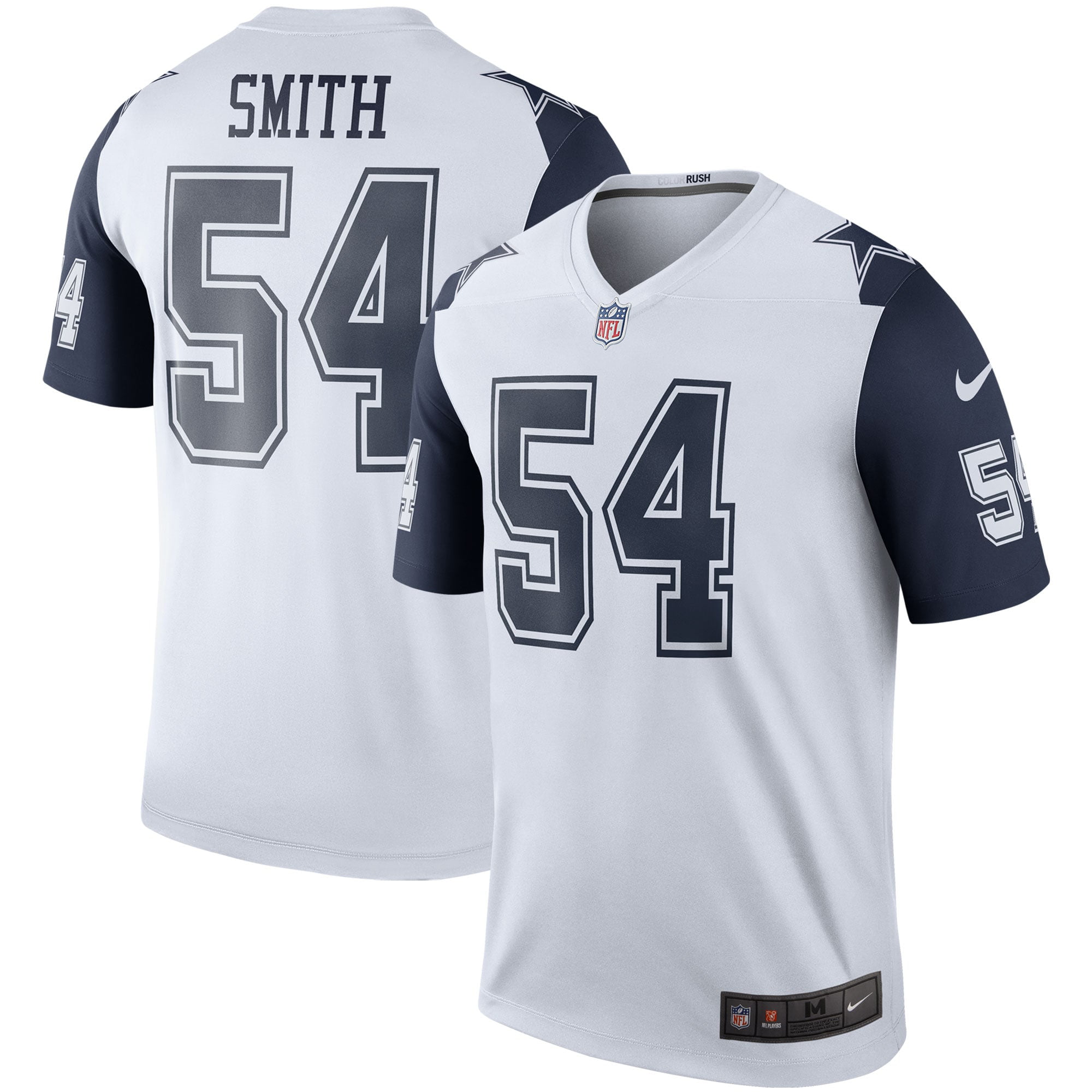 Jaylon Smith Dallas Cowboys Nike Color Rush Legend Player Jersey - White - Walmart.com