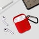 thumbnail image 5 of Silikonhülle Für AirPods Schutzhülle Stoßfeste & Staubdicht Hülle für AirPods Case Kompatibel mit AirPods 1&2 Front-LED Sichtbar Tasche Abdeckung Haut mit Karabiner Sailing  Electrónica, 5 of 6