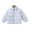 Blue, variant on Kids Reversible Parka, Winter Solid Color Double-Sided Long Sleeve Coat, Warm Wearable For Cold Weather Red 3-4Years
