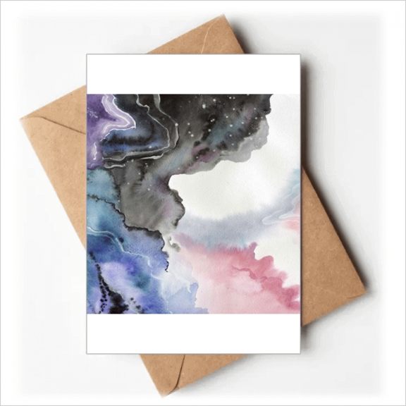 Watercolor Ink Shading Greeting Cards You are Invited Invitations
