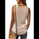thumbnail image 2 of Tops con Cuello en V Color Albaricoque XL, 2 of 5