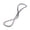 Gray 35LB, variant on Gieenan Workout Muscle Pull Rope 8 Resistance Band Training Rope Open Neck Stretch Belt