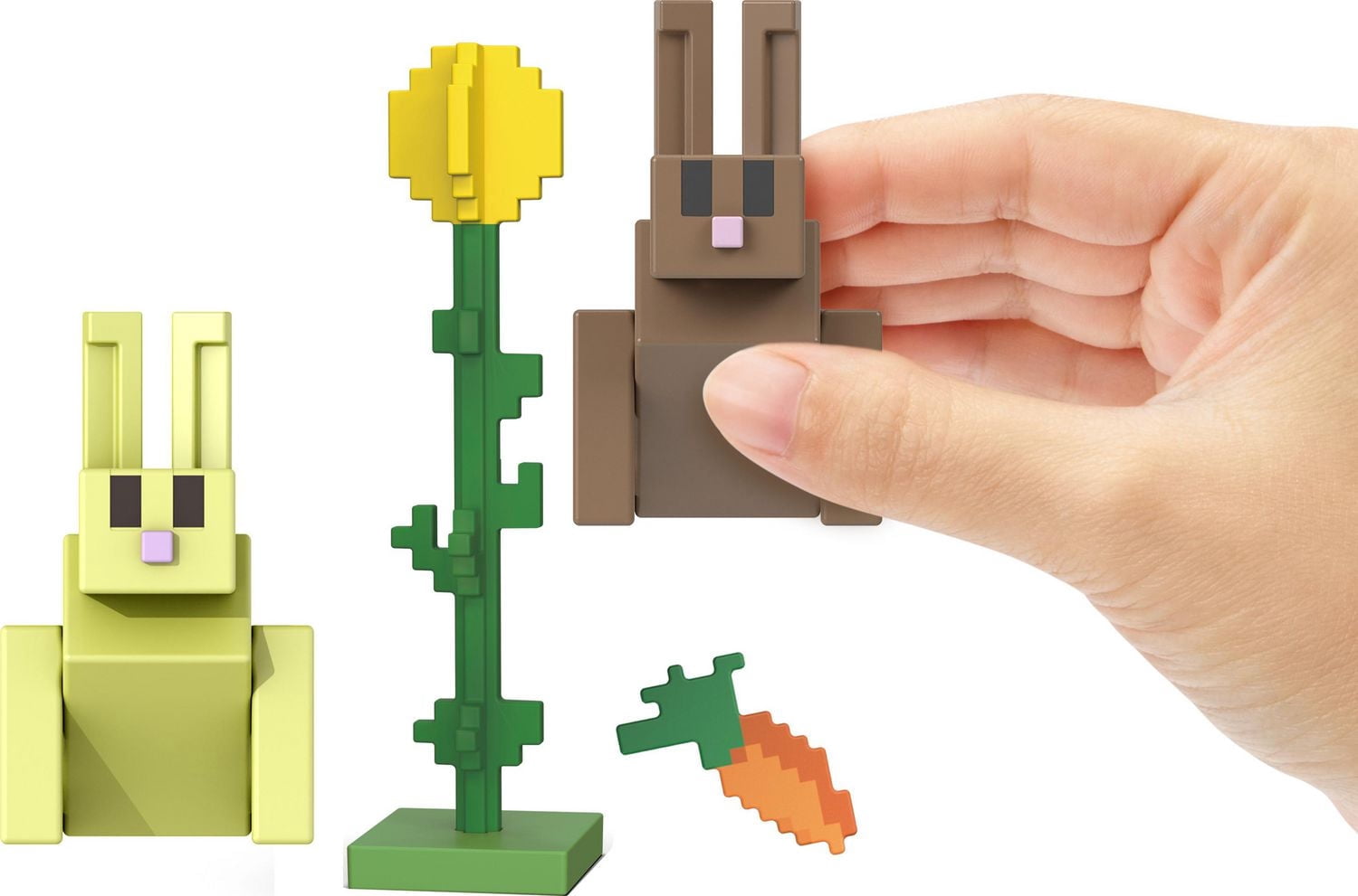 Minecraft Rabbits Figures