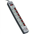 thumbnail image 4 of Tripp Lite - TLP76MSG - Tripp Lite by Eaton Eco-Surge 7-Outlet Surge Protector, 6 ft. (1.83 m) Cord, 1080 Joules, Individually-Controlled - 7 x NEMA 5-15R - 1800 VA - 1080 J - 125 V AC Input - 125 V, 4 of 5