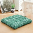 thumbnail image 4 of Boho Cactus Floor Cushion&nbsp;– 22x22 Inch Large Pillow, Dutch Velvet, Whimsical Prickly Pear Design (Macramé & Terra Cotta Vibes), 4 of 7