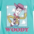 thumbnail image 3 of Toy Story 4 - Sunny Side Up Woody - Toddler & Youth Girls Short Sleeve Graphic T-Shirt, 3 of 5