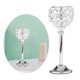 thumbnail image 4 of con canliere , canliere para coración Bodas, Hogar, , Acción Gracias, Navidad , Plata 26,5 cm Plata 265cm Macarena candelero de cristal candelita, 4 of 8