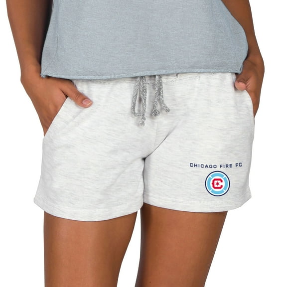 Women's Concepts Sport Oatmeal Chicago Fire Mainstream Terry Shorts
