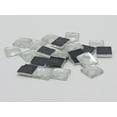 thumbnail image 7 of U8MO 100 Clear Faceted Square Flatback Glass Crystal Rhinestone Gems 10X10mm No Hole, 7 of 7