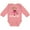 Mauve, variant on Inktastic Grammy Girl Ballerina Monkey Girls Long Sleeve Baby Bodysuit