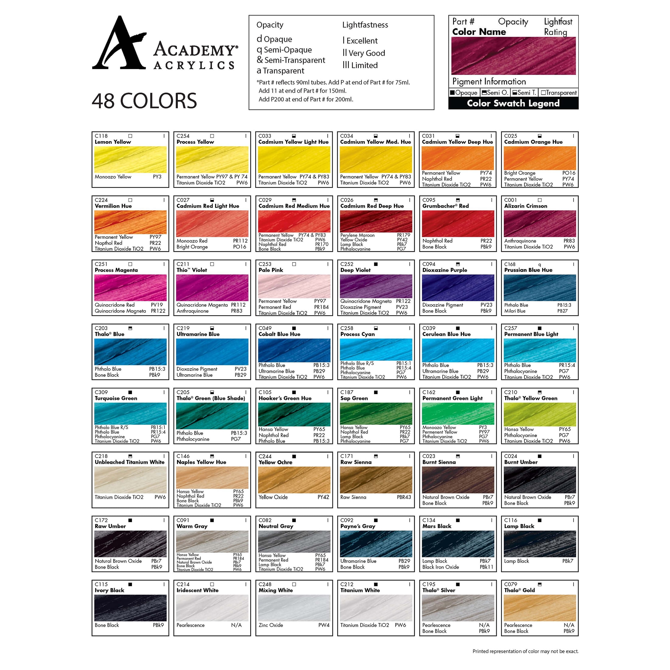 Grumbacher Academy® Acrylic Paint Value Pack Box of 3