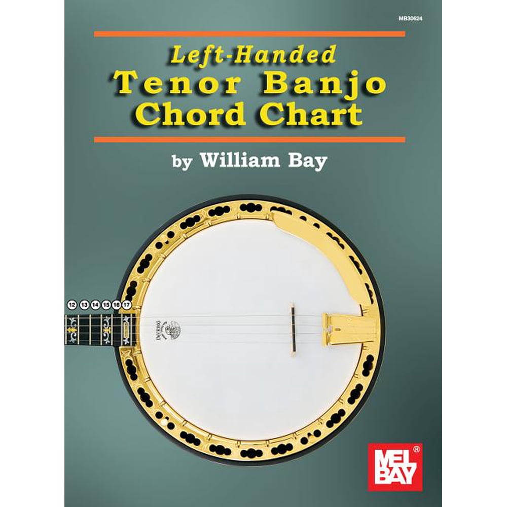 Left-Handed Tenor Banjo Chord Chart - Walmart.com - Walmart.com