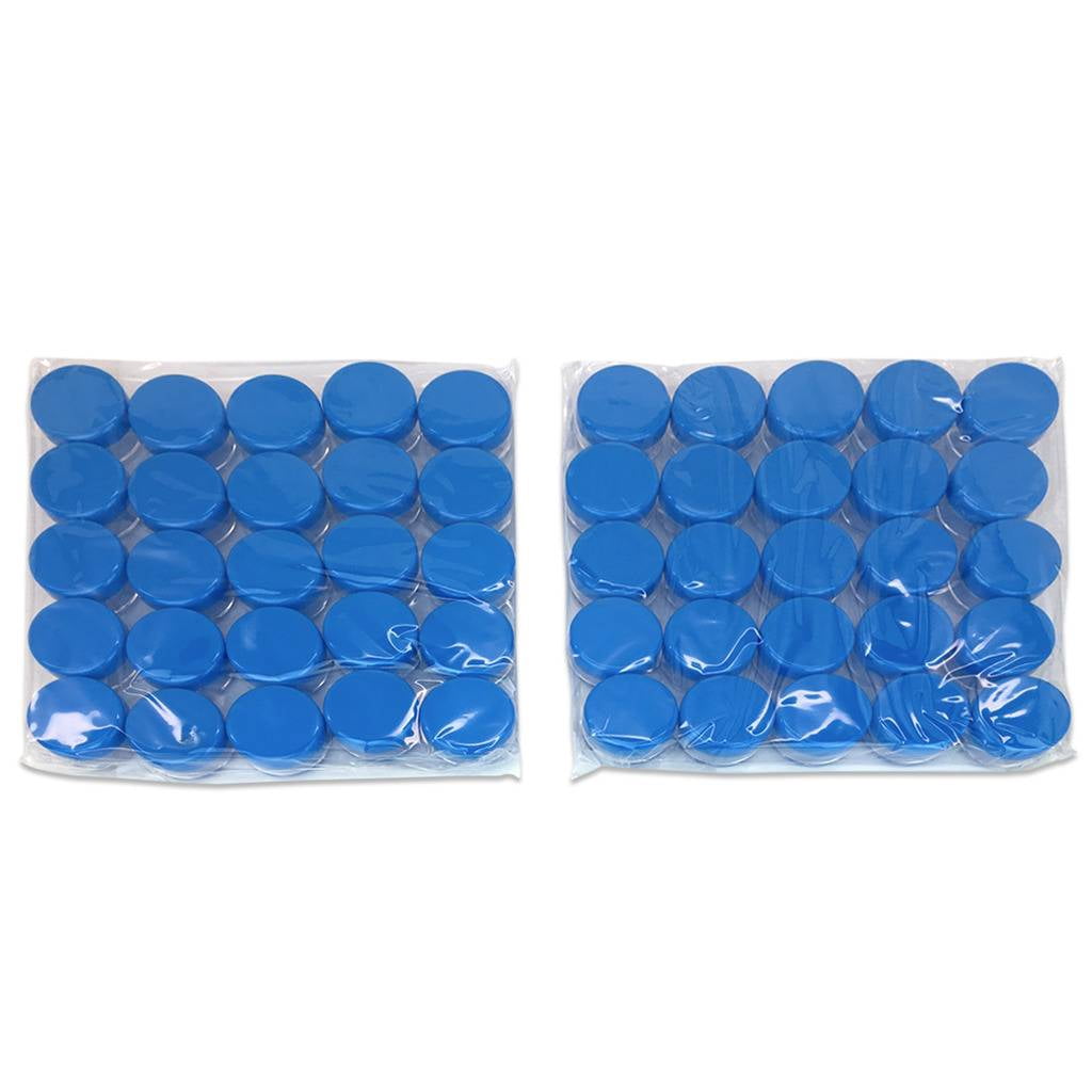 5g/5ml High Quality Acrylic Leak Proof Clear Container Jars with Blue Lids (2000 Jars)