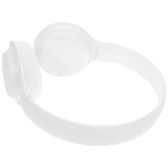 FELTECHELECTR Prop Fake Headphones White 1Pcs 6.50X6.30X1.4In