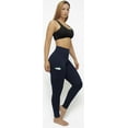 thumbnail image 2 of LMB Leggings for Women with Pockets, High Waisted, Extra Soft Black Iris 5XL, 2 of 5