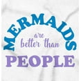 thumbnail image 2 of Mermaids are Better Than People Funny Bodysuit Jumper Girls Infant Baby Brisco Brands 12M, 2 of 7