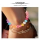 thumbnail image 5 of GOOHOCHY Pulseras de cuentas para mujer: pulsera de cuentas coloridas, joyería bohemia de playa, pulsera de estilo étnico para fiestas, festivales y moda cotidiana., 5 of 8