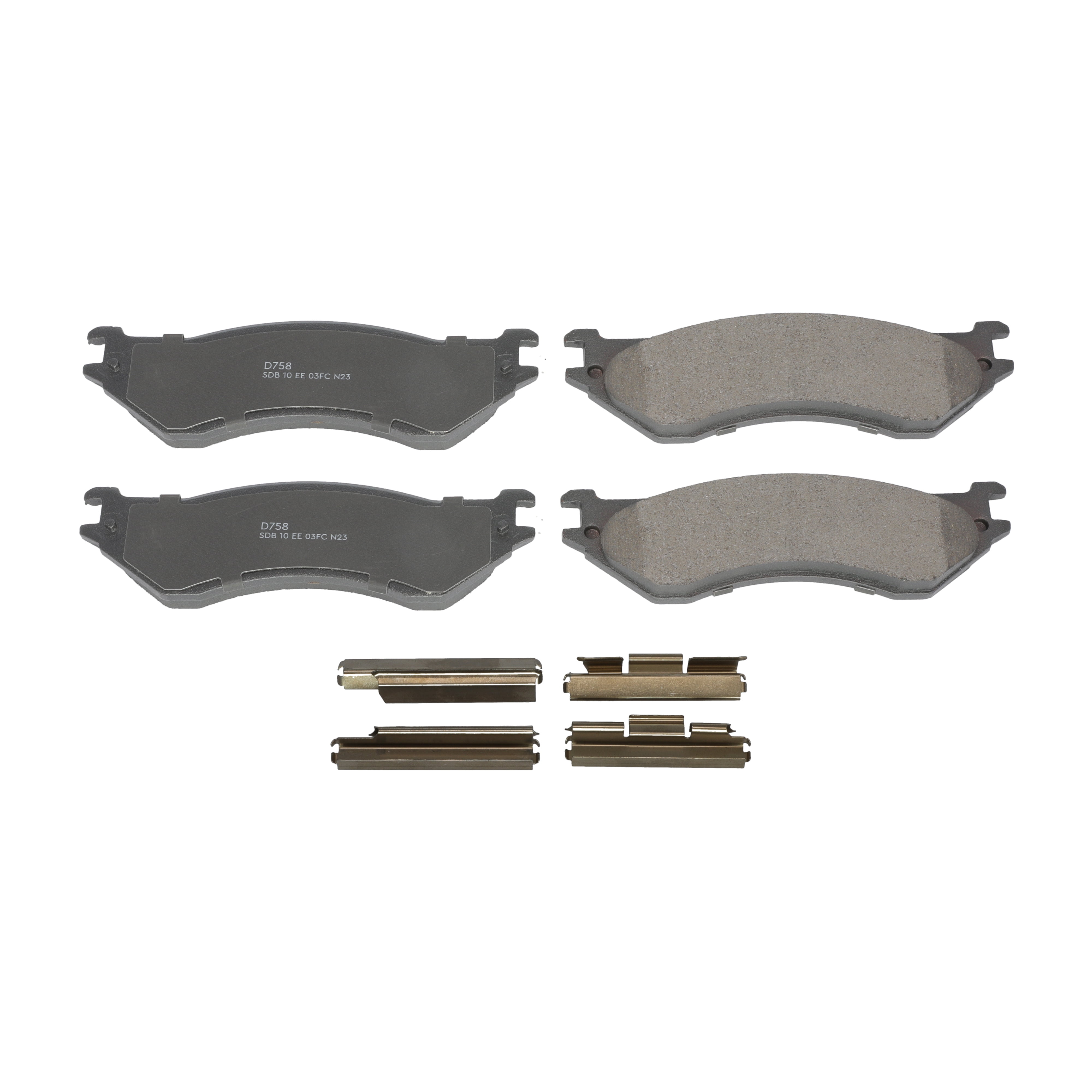 Winstop Brake Pad Set, Front WS.0758.0.M, Dodge Ram 1500 Van 2002-1999