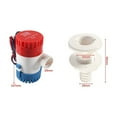thumbnail image 3 of Boat Marine Pump,12V-1100GPH Bilge Pump Liquid Pump For Boat Marine Yacht Caravans ,Easy to Install, 3 of 6