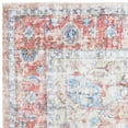 thumbnail image 2 of SAFAVIEH Saffron Algernon Distressed Oriental Area Rug, Rust/Blue, 5' x 8', 2 of 4