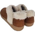 thumbnail image 2 of Clarks Indoor and Outdoor Tan Slipper Cozy Wool Mule Slip-On Fur Lined Clogs (Tan Cow Suede, 7), 2 of 5