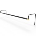 thumbnail image 1 of Cocoweb 43 Inch Tru-Slim Black and Brass Picture Light - LED, 2700K, Adjustable Arm, Plug-in, Toggle Switch, Sleek and Compact Design, 1 of 4