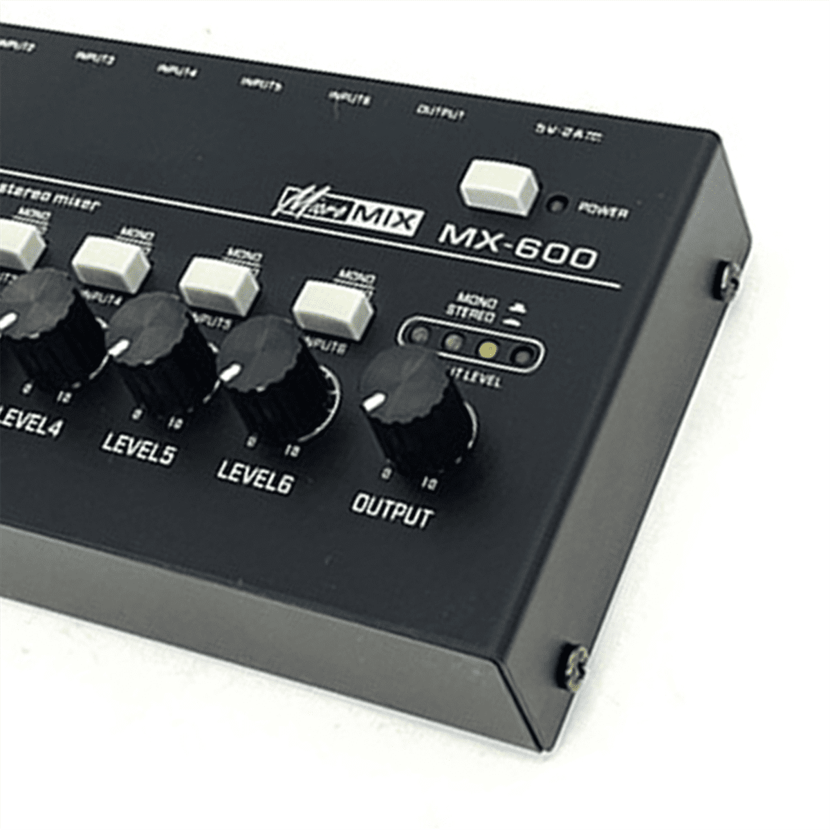 6 Channel Ultra Low Noise Stereo Line Mixer Mini Professional Sound Mixer Power Supply DC5V Easy Operation Audios Mixer