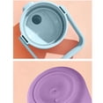thumbnail image 6 of Portable 2 Liter Water Bottle With Handle For Gym And Travel - Large Motivational Time Marker Water Jug, Leak Proof, Gradient Matte Plastic Cup, 6 of 6