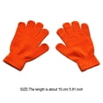 thumbnail image 2 of Qarigey 1 par de guantes para niños, calentador de manos para exteriores de estilo sencillo, cubiertas para calentar manos para niños y niñas, guante guantes y mitones Naranja Qarigey AP009862-11, 2 of 6