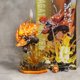 thumbnail image 2 of Demon Slayer Battle Agatsuma Zenitsu con cabeza reemplazable estatua coleccionable juguete de modelo de figura Gao Jinjia LED, 2 of 2
