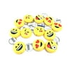 6 Pcs Emoji 3 IN 1 Mini LED-SHOCK-LASER Kids Party Supplies Favors…