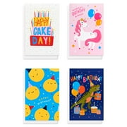 American Greetings Kids Birthday Stationery Boxed Assortment, Bold Colors (4 Multi-color Designs, 12-Count)