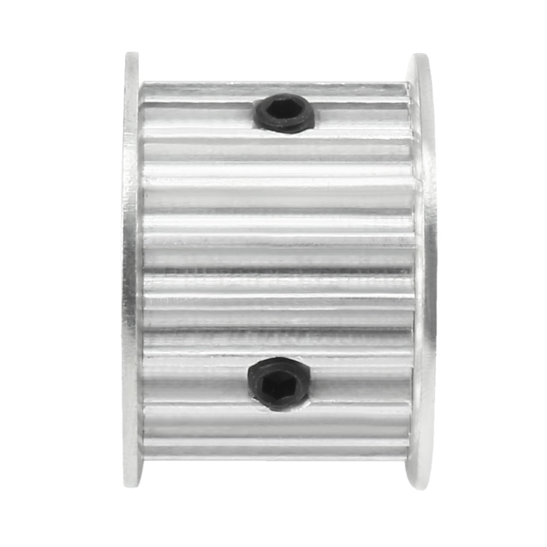 uxcell Aluminum 5M 20 Teeth 5mm Bore Timing Belt Idler Pulley Flange Synchronous Wheel for 20mm Belt 3D Printer CNC