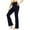 503_Black, variant on Yoga Pants with Pockets for Women High Waist Buttoned Pocket Breathable Slim Yoga Pants,Black M